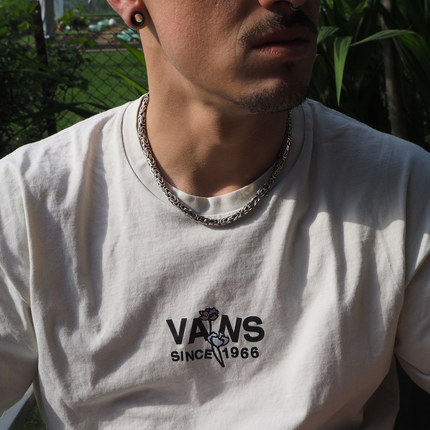 Oxidized Kings Necklace